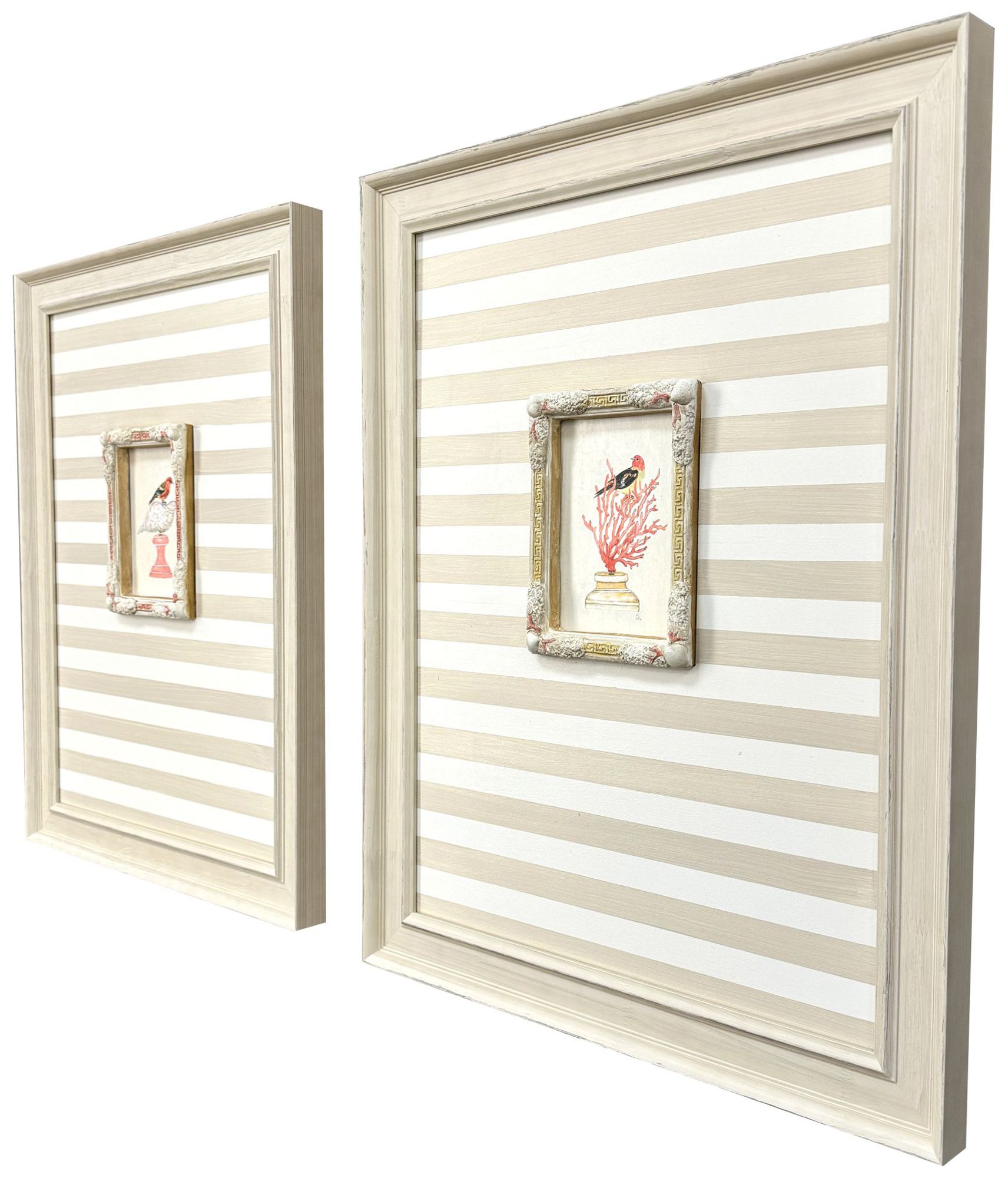 Image 2 Underwater Collage II 22"W x 28"H Framed Art Set of 2 more views