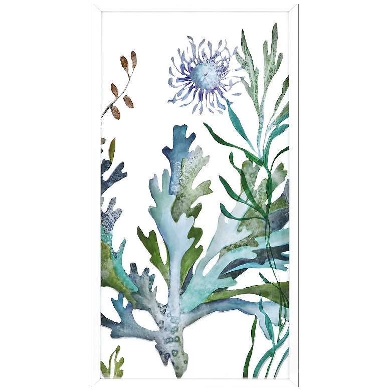 Image 1 Underwater Living II 26"W x 50"H Framed Art