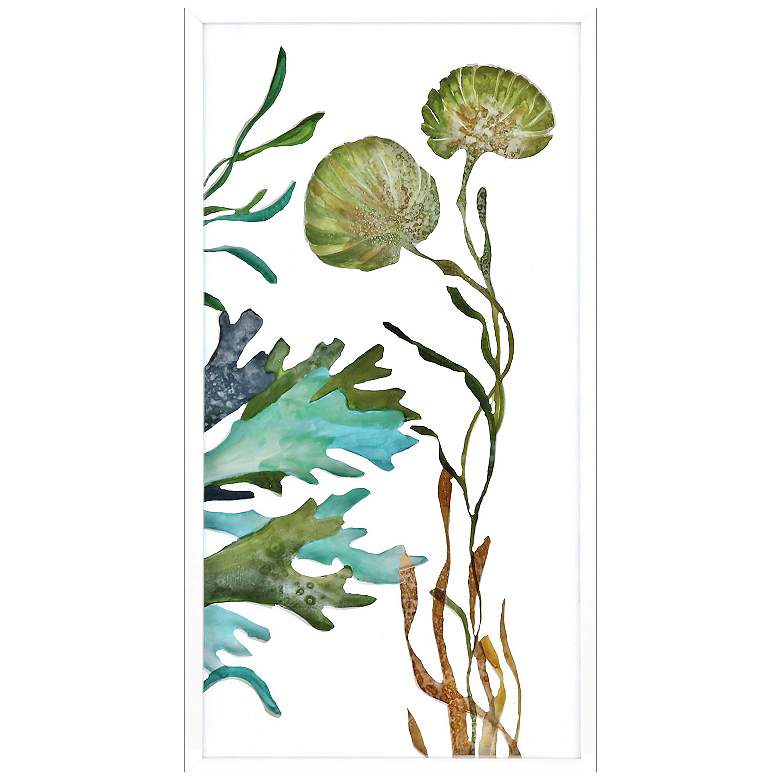 Image 1 Underwater Living III 26"W x 50"H Framed Art