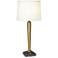 Undine Gold-Fairfield Tapered Column Metal Table Lamp