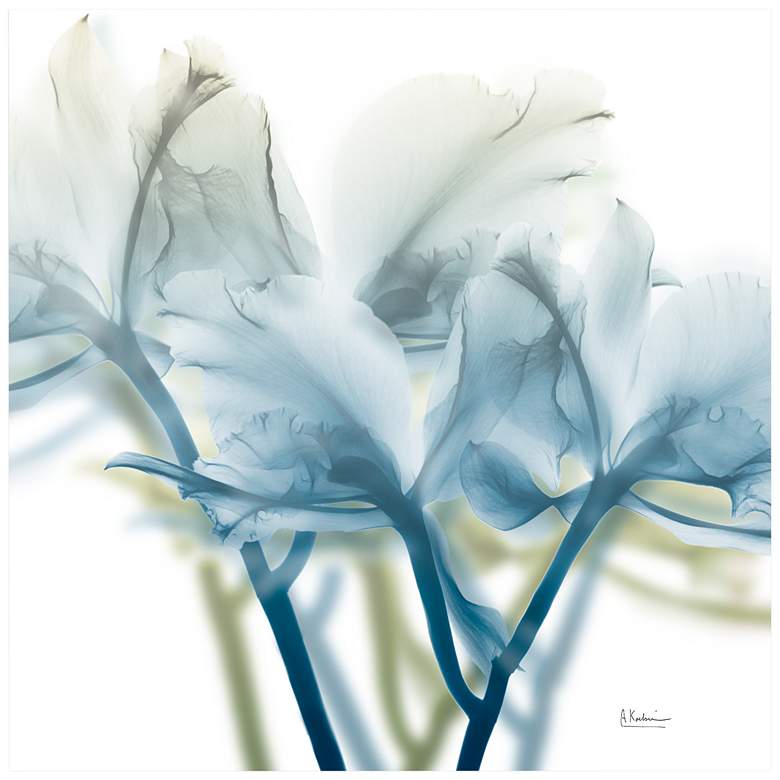 Image 3 Unfocused Beauty 3 24" Square Glass Graphic Wall Art