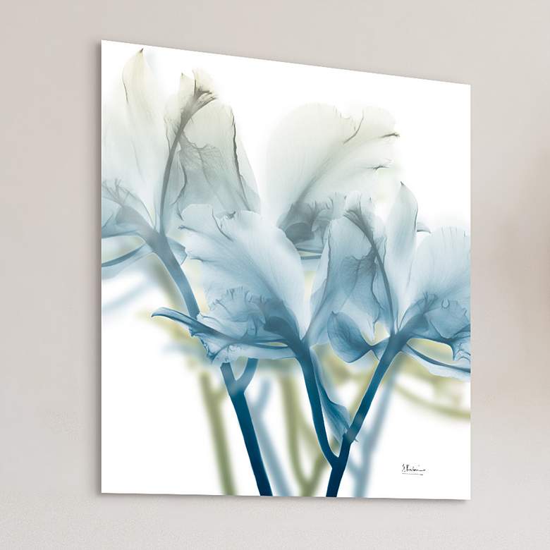 Image 2 Unfocused Beauty 3 24" Square Glass Graphic Wall Art