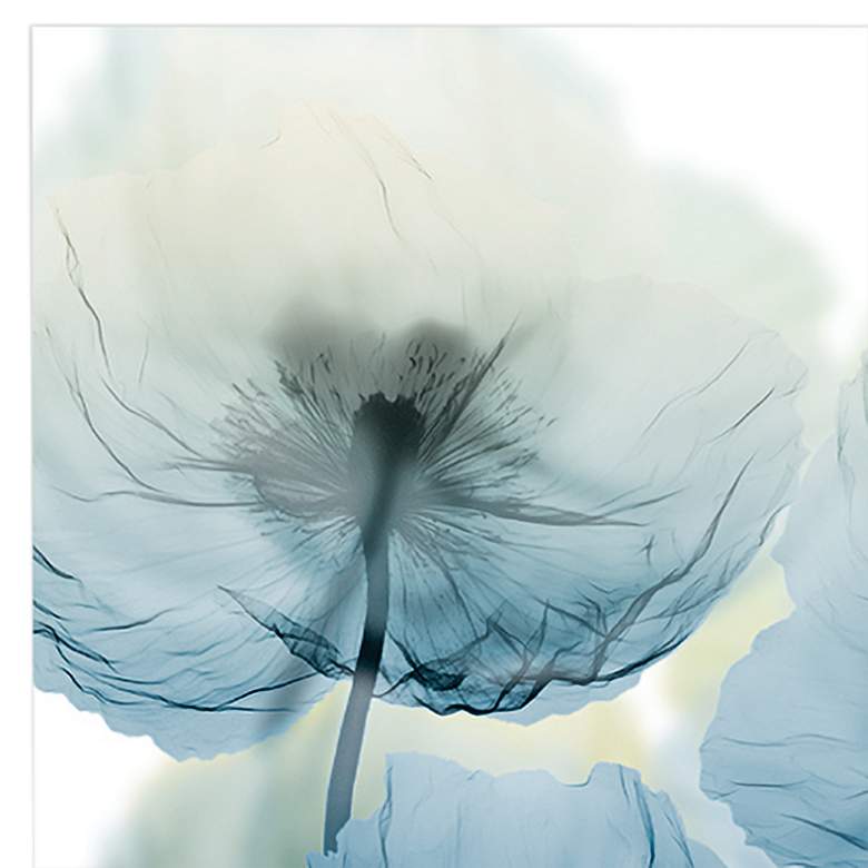 Image 3 Unfocused Beauty 72" Wide 3-Piece Glass Wall Art Set more views