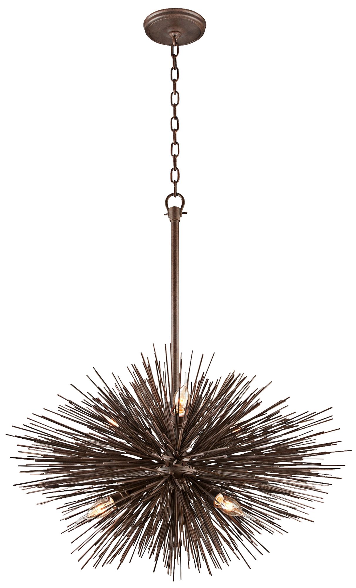 Uni 30" Wide Tide Pool Bronze Pendant Light