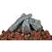 UniFlame Lava Rock and Log Kit for Outdoor Fire Pits