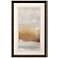 Unify Amber IV 52" High Rectangular Giclee Framed Wall Art