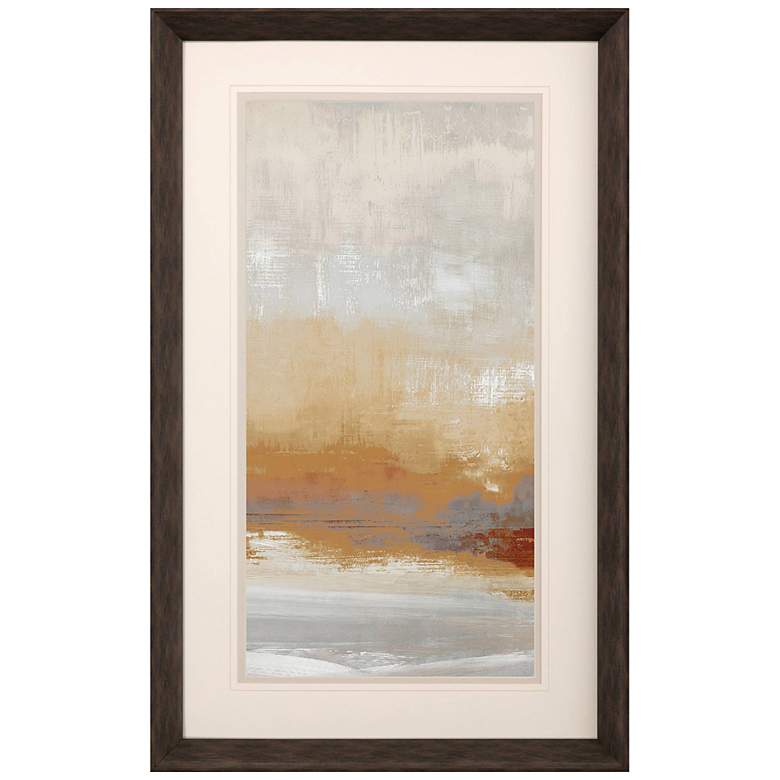 Image 1 Unify Amber IV 52" High Rectangular Giclee Framed Wall Art