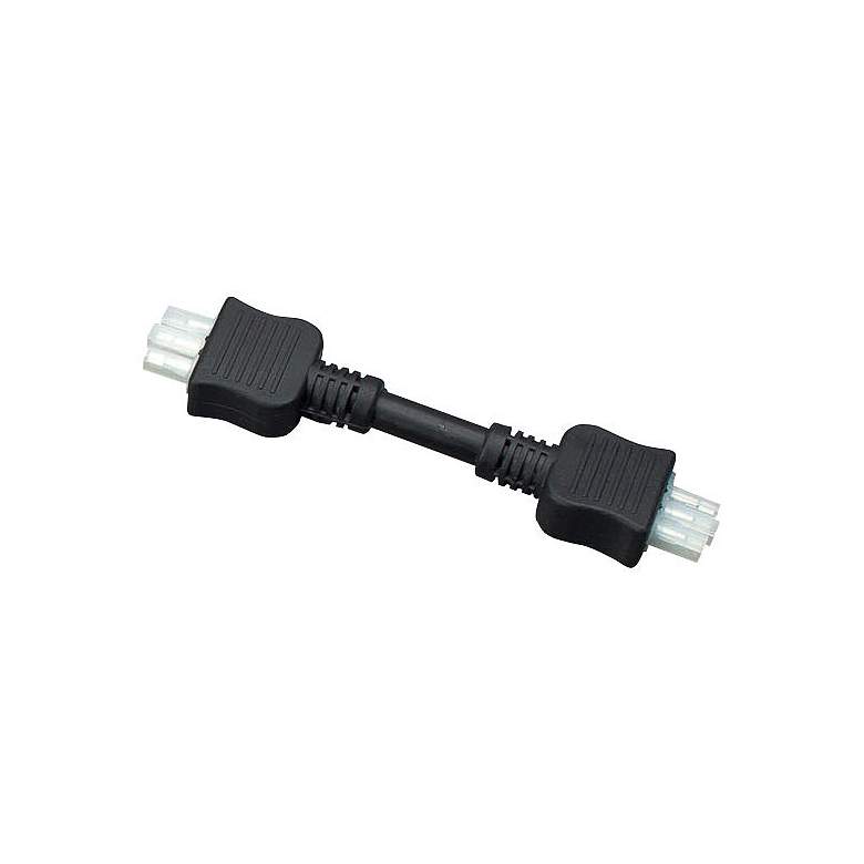 Image 1 Unilume 3" Black Undercabinet Light Jumper Connector