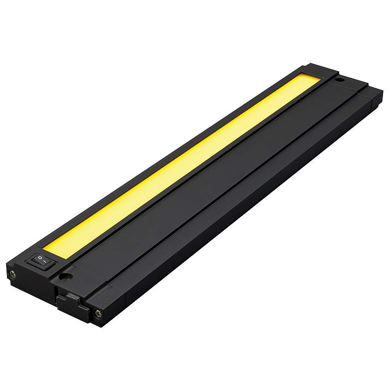Image 1 Unilume 90 CRI 13" Wide LED Black Undercabinet Light