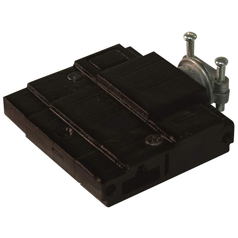 Image 1 Unilume Black Undercabinet Light Splice Box