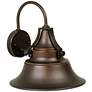Union 12 3/4" High Gilded Oiled Bronze Outdoor Wall Light