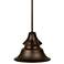 Union 46 3/4" High Gilded Oiled Bronze Outdoor Hanging Light