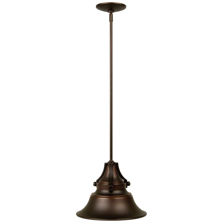 Image 2 Union 46 3/4" High Gilded Oiled Bronze Outdoor Hanging Light more views