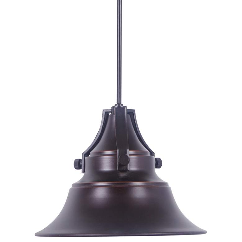 Image 1 Union 49 1/4" High Gilded Oiled Bronze Outdoor Hanging Light
