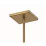 5_Union Estates 18" Wide Coal and Soft Brass 8-Light Pendant more views