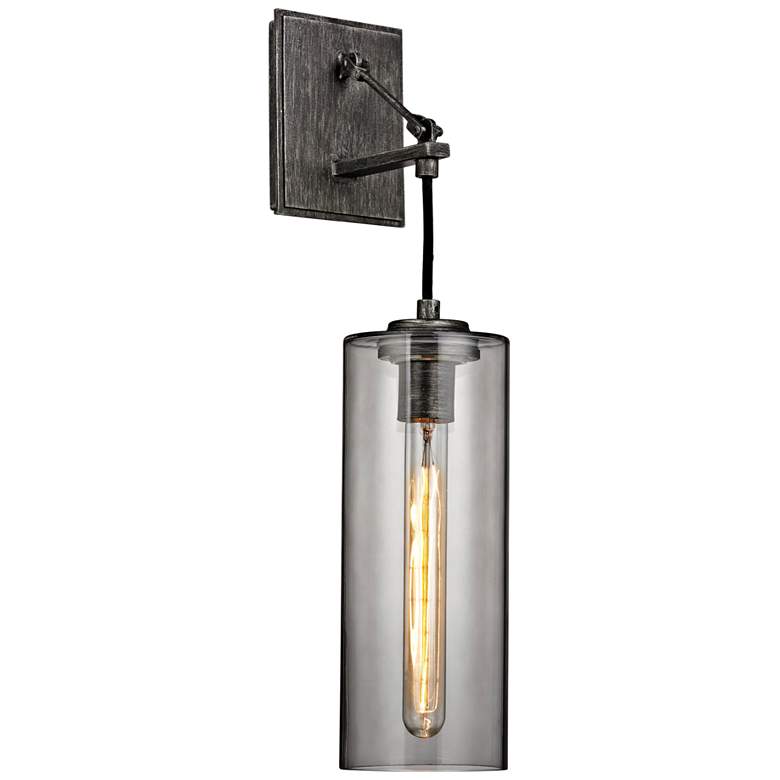 Union Square 20 3/4&quot; High Graphite Wall Sconce