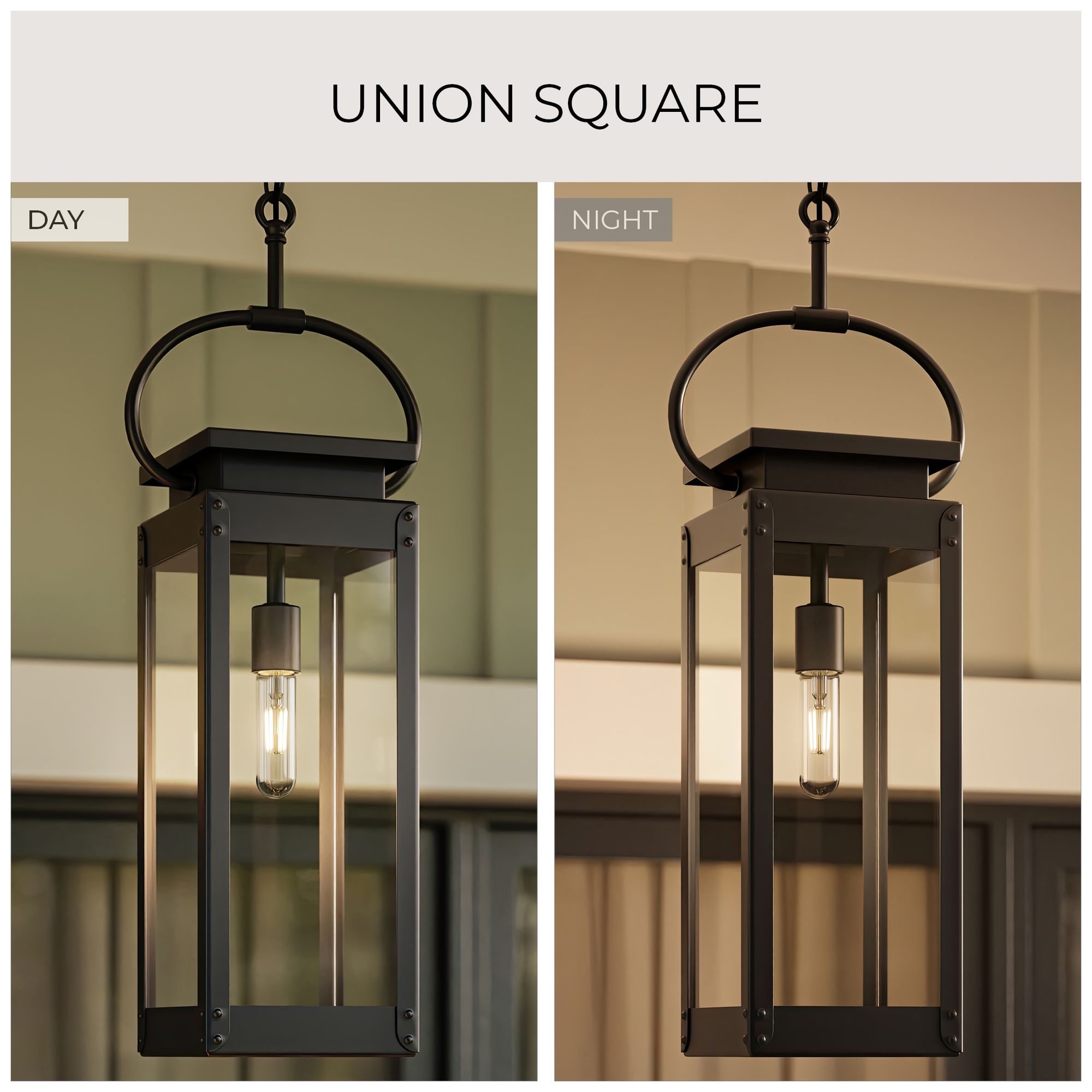 Image 3 Union Square Collection One-light hanging lantern more views