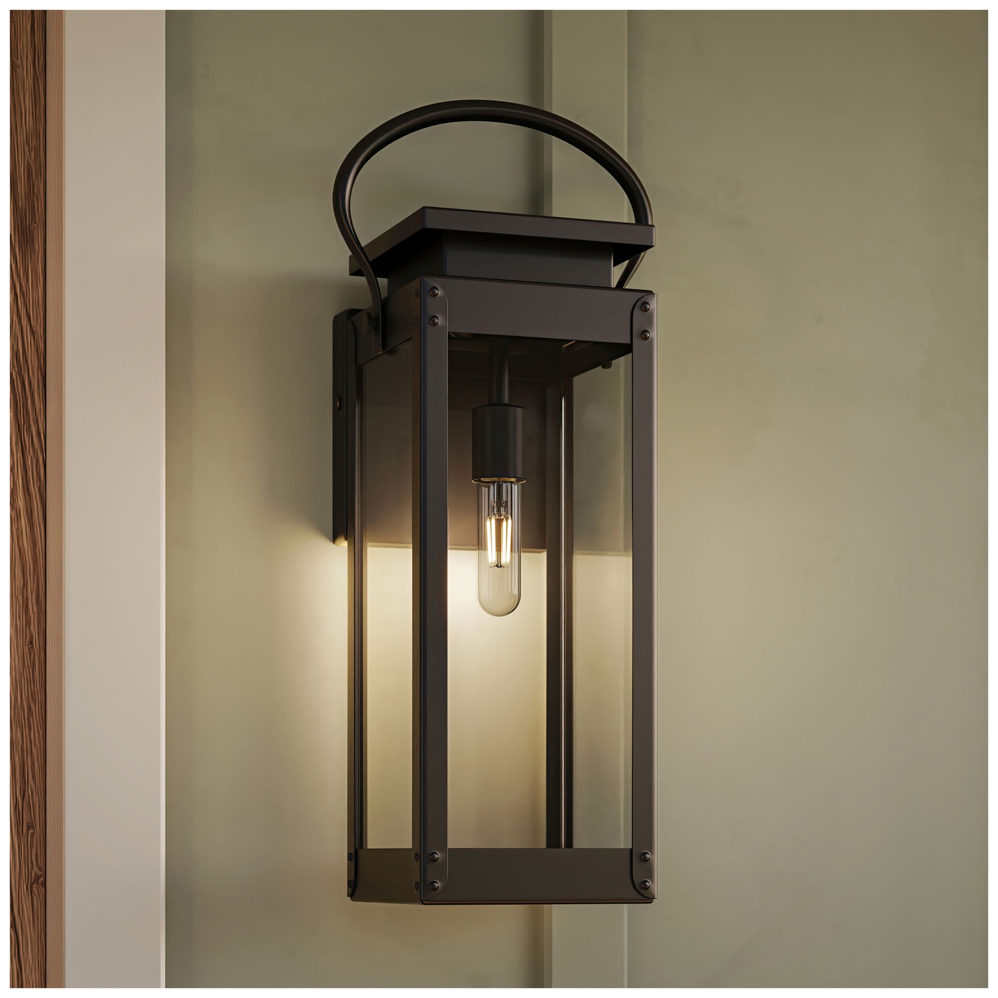 Union Square Collection One-Light Large Wall-Lantern