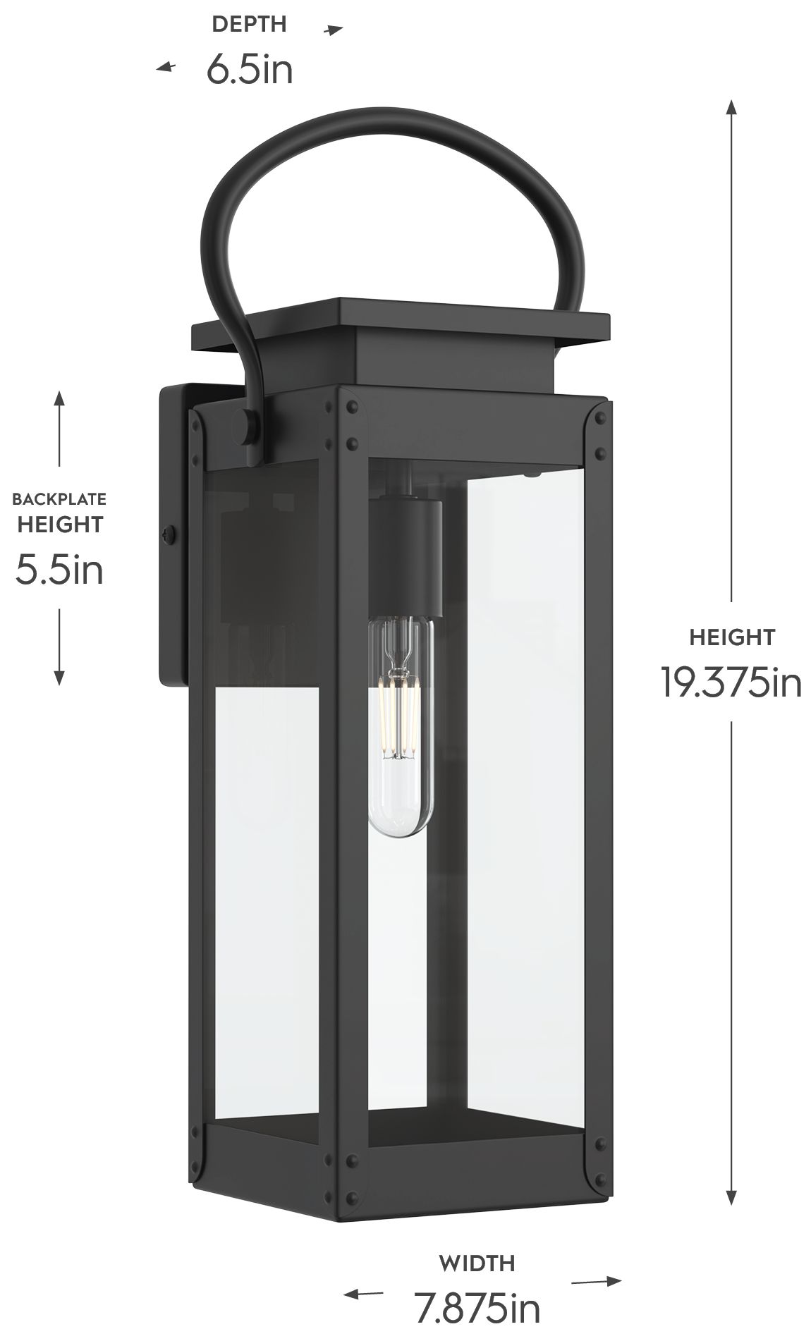 Image 5 Union Square Collection One-Light Medium Wall-Lantern more views