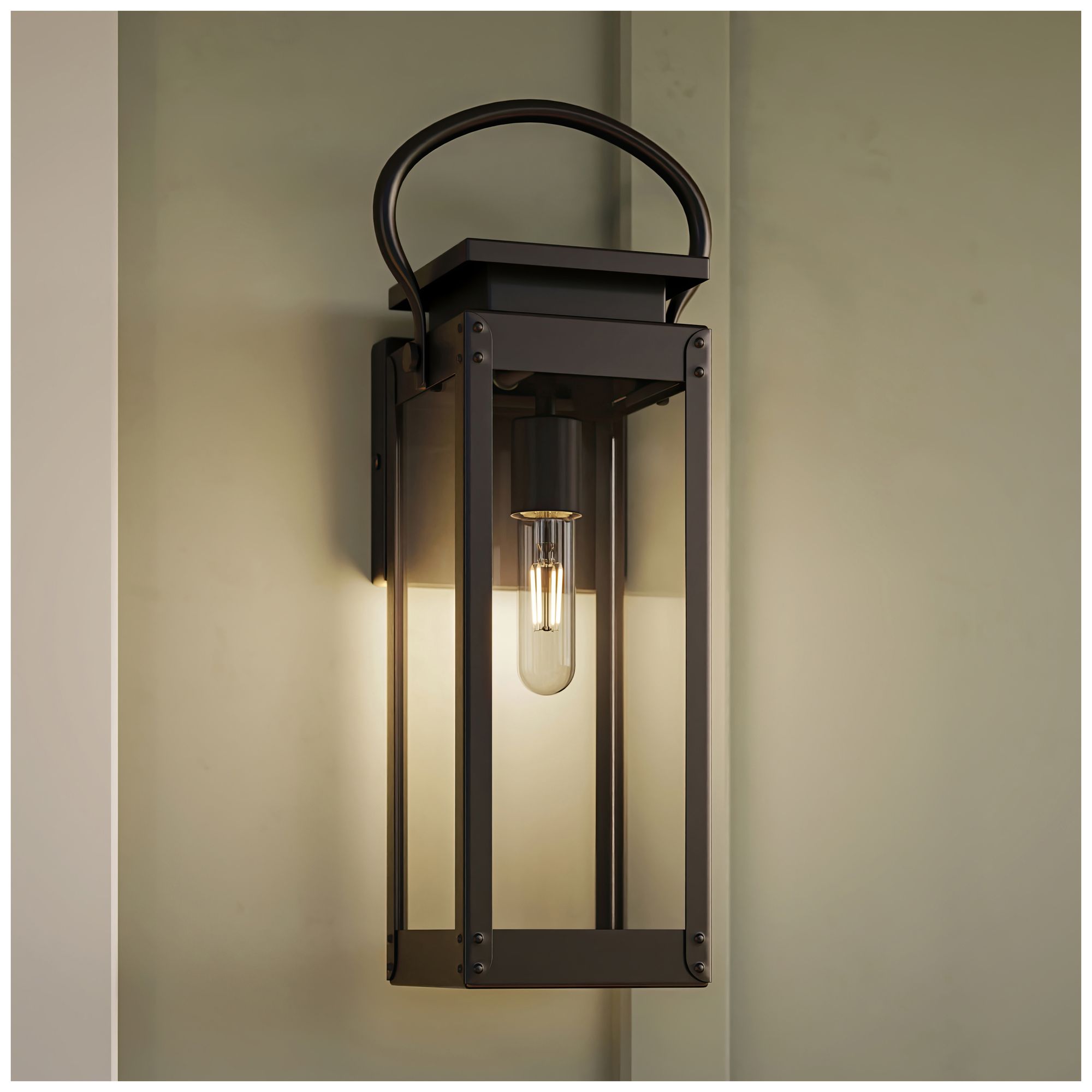 Union Square Collection One-Light Medium Wall-Lantern