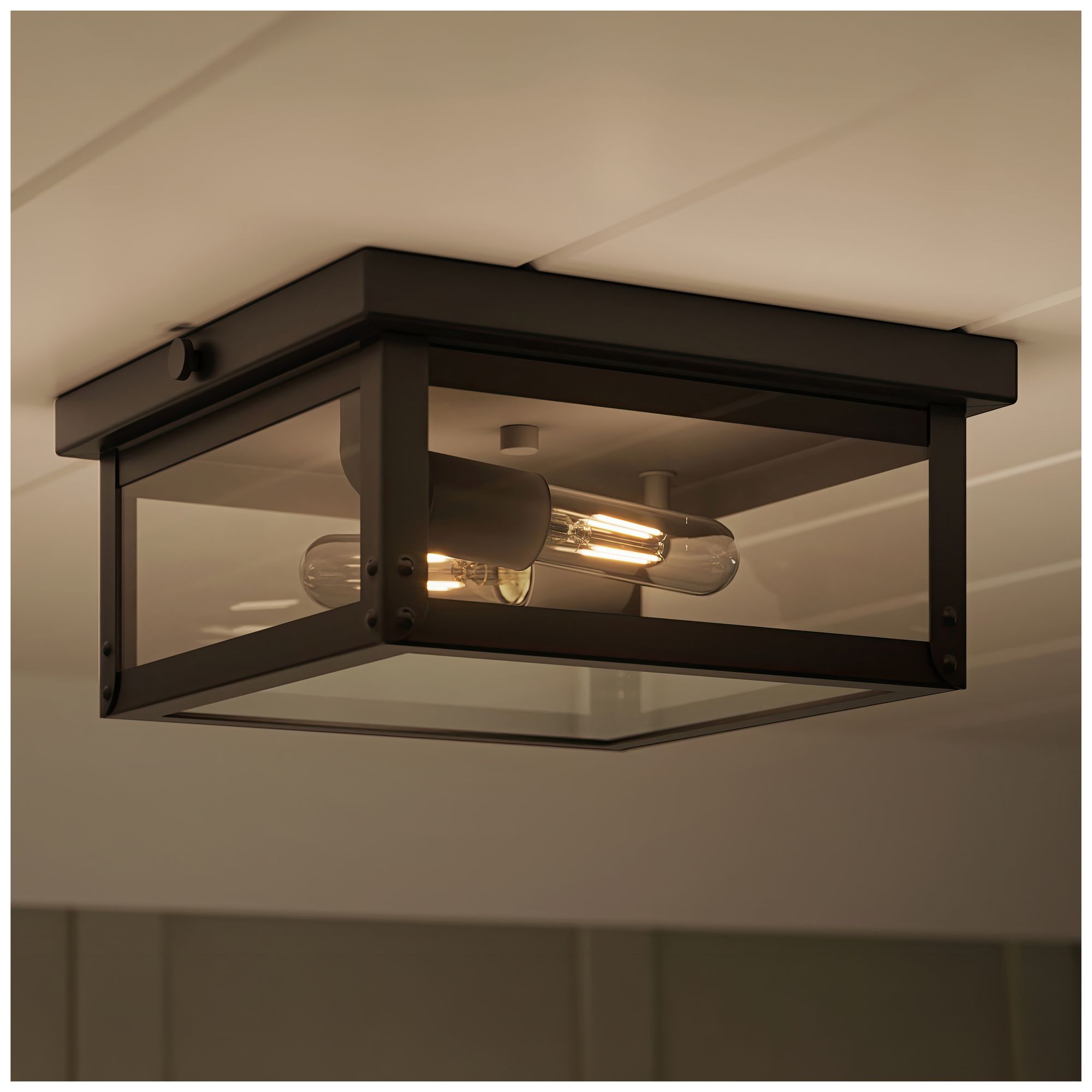 Union Square Collection Two-Light Flush Mount