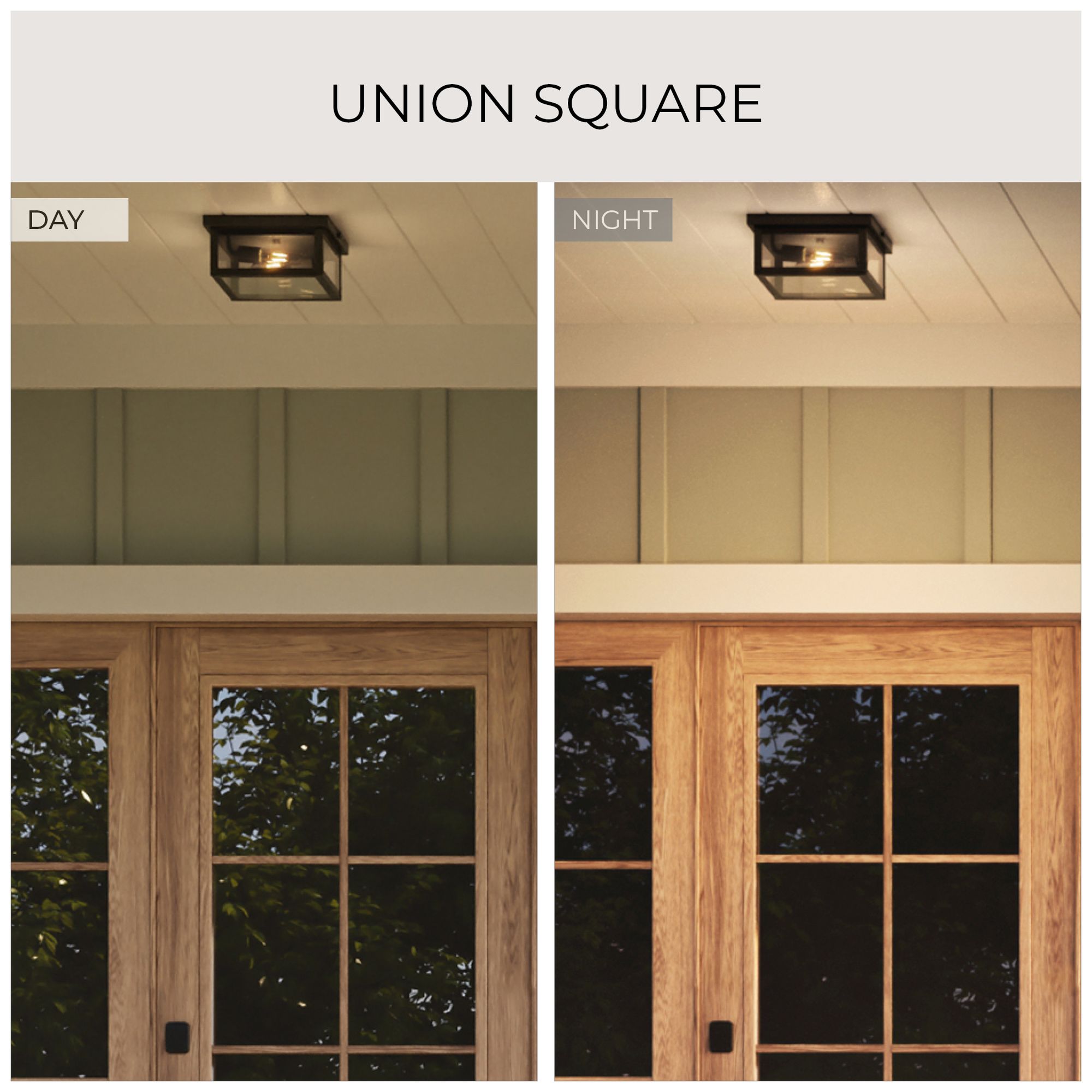 Image 3 Union Square Collection Two-Light Flush Mount more views