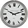 Union Station 21 1/4" High Classic Train Wall Clock