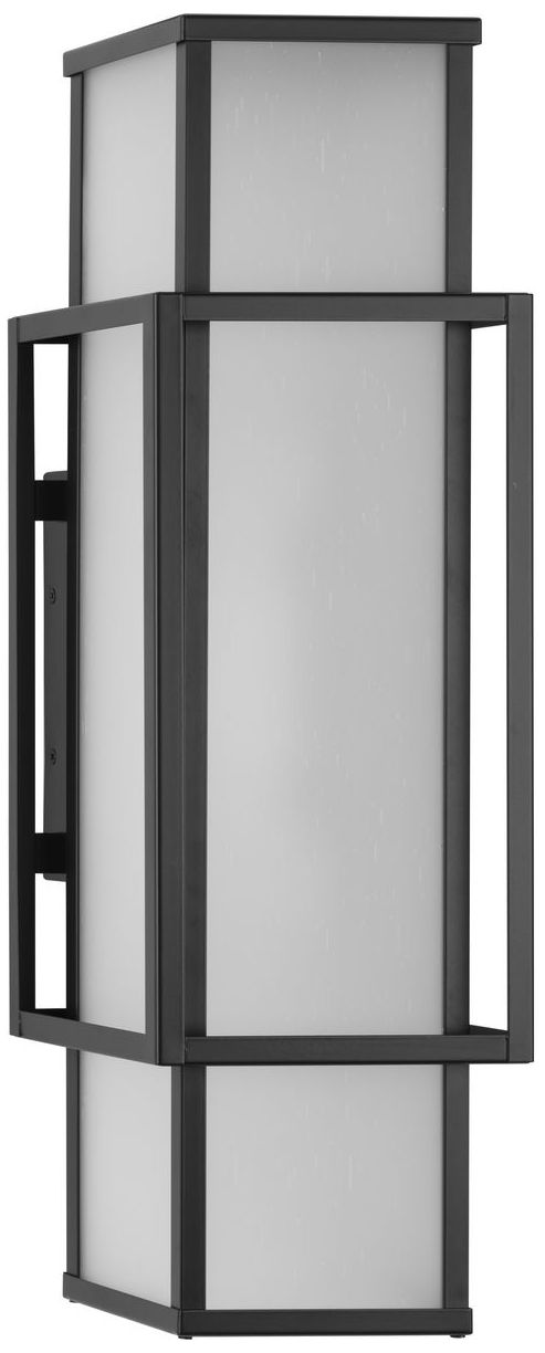 Image 3 Unison Collection Two-Light Etched Seeded Glass Large Wall Lantern more views