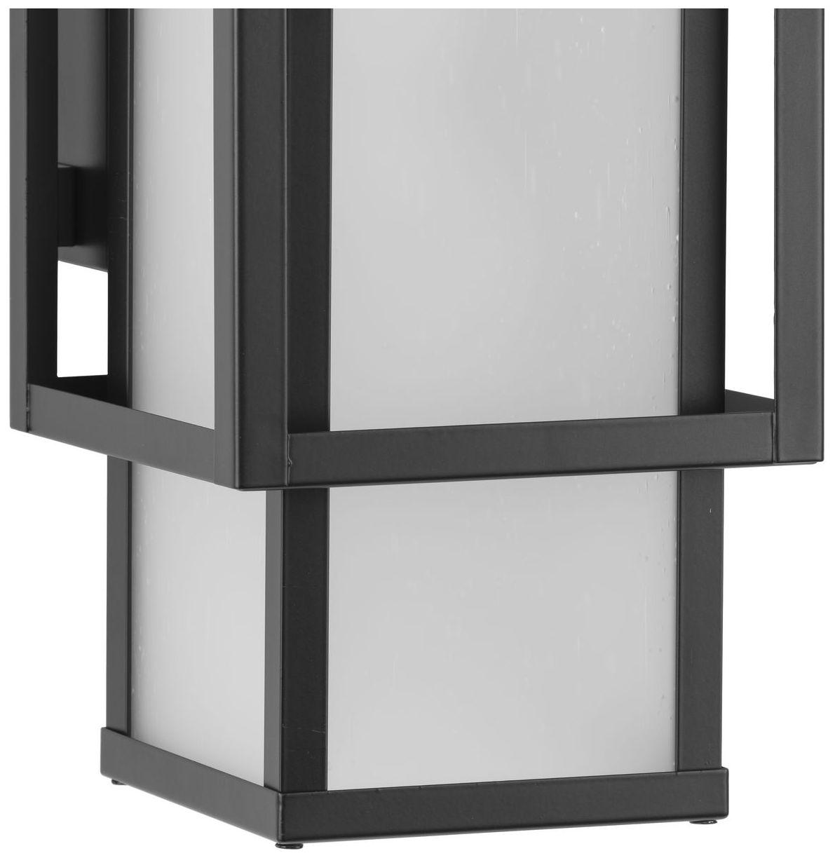 Image 7 Unison Collection Two-Light Etched Seeded Glass Large Wall Lantern more views
