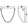 2_Unity 8.25" White LED Wall Sconce more views