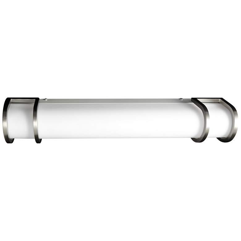 Image 1 University 18 inchW Brushed Nickel USB LED Bath Light