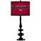 University of South Carolina Gloss Black Table Lamp