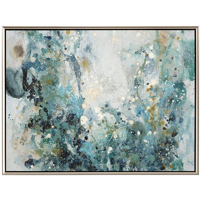 Image 3 Unlimited Joy 50 inch High Wood Framed Giclee Canvas Wall Art