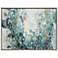 Unlimited Joy 50" High Wood Framed Giclee Canvas Wall Art