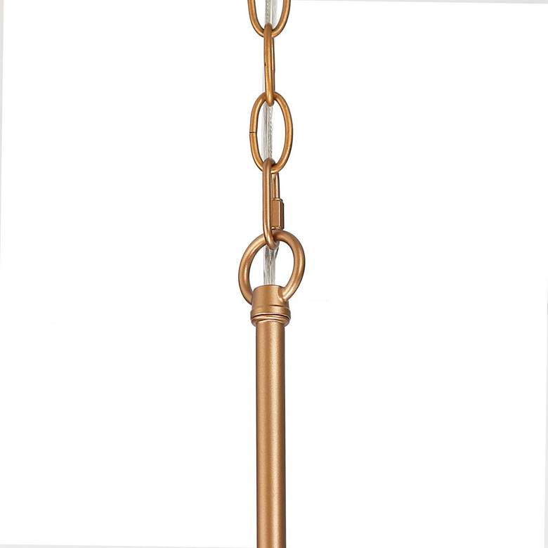 Image 6 Uolin 23" Wide Gold 6-Light Linear Chandelier more views