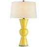 Upbeat Yellow Terracotta Currey and Company Table Lamp