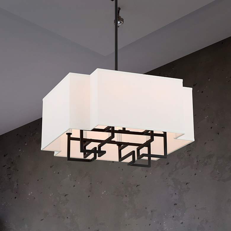 Image 2 UPHAM ESTATES - 8 LIGHT PENDANT