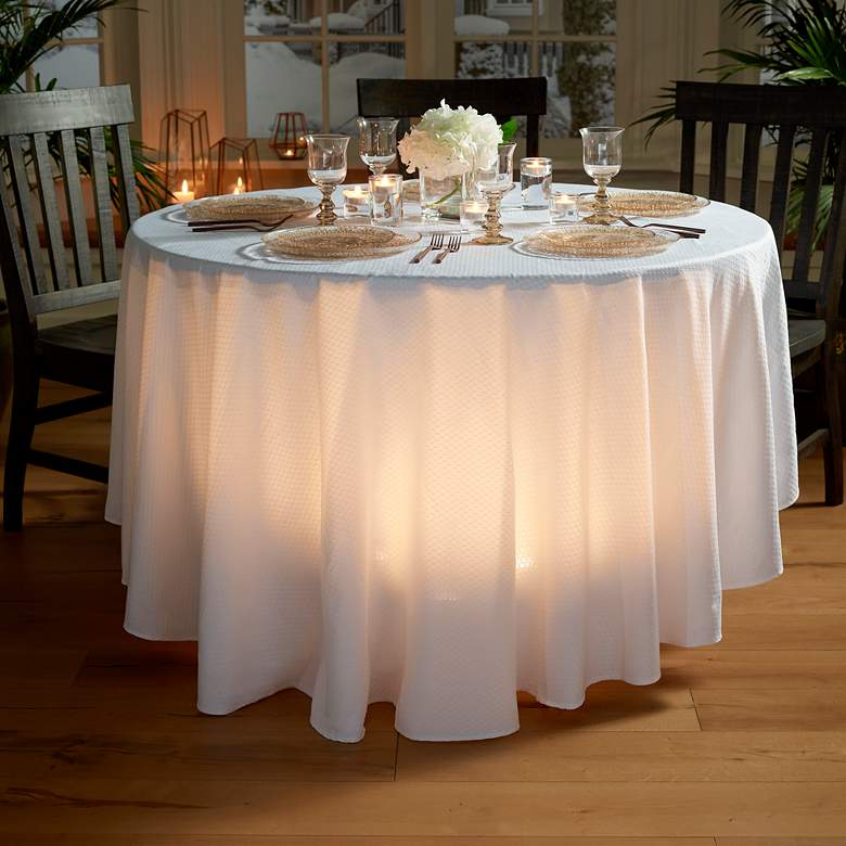 Image 5 Upland 6 1/2"H White Can Plug-in Accent Uplights Set of 4 more views