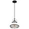 Upton; 1 Light; Small Pendant Fixture; Gloss White Finish