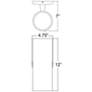 Thumbnail2 of Uptown 12" High Bronze 2-Light Wall Sconce more views