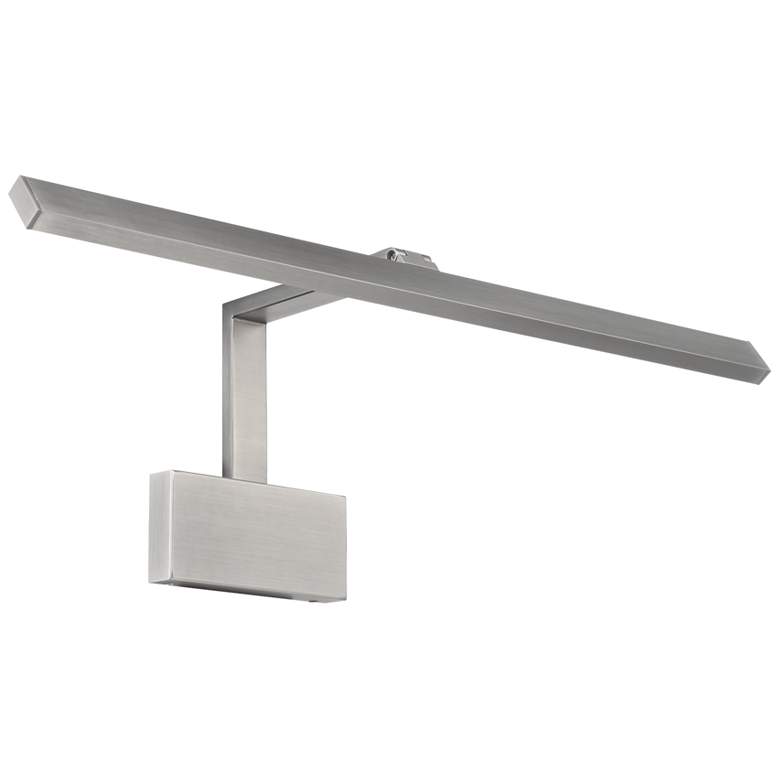 Image 1 Uptown 8.13"H x 25"W 1-Light Picture Light in Brushed Nickel