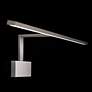 3_Uptown 8.13"H x 25"W 1-Light Picture Light in Brushed Nickel more views