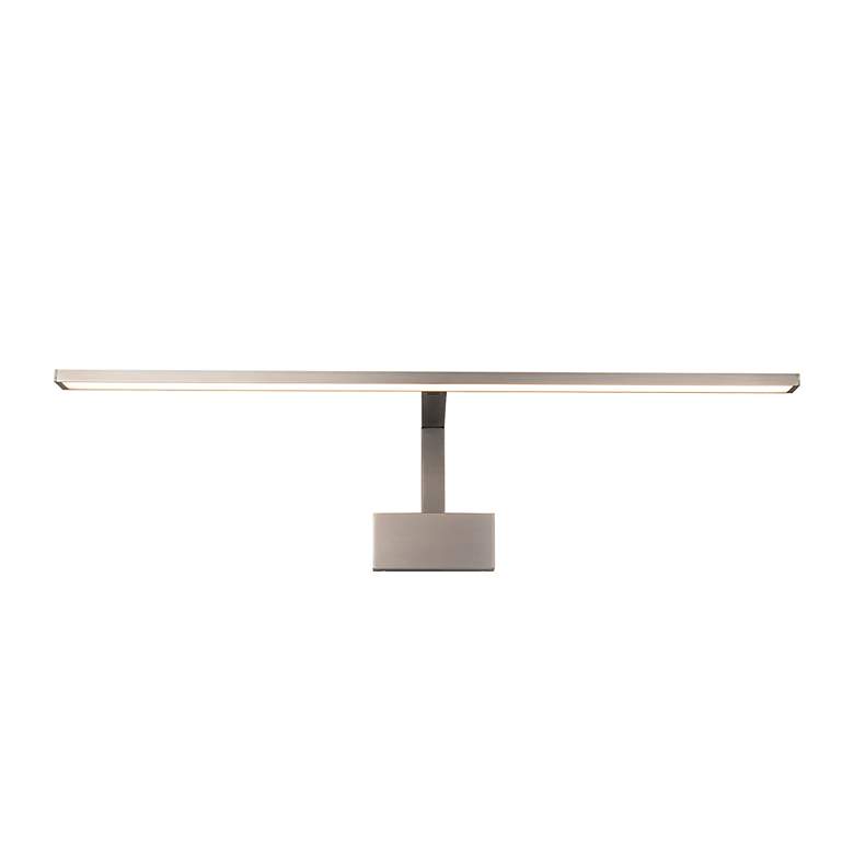 Image 2 Uptown 8.13"H x 34"W 1-Light Picture Light in Brushed Nickel more views