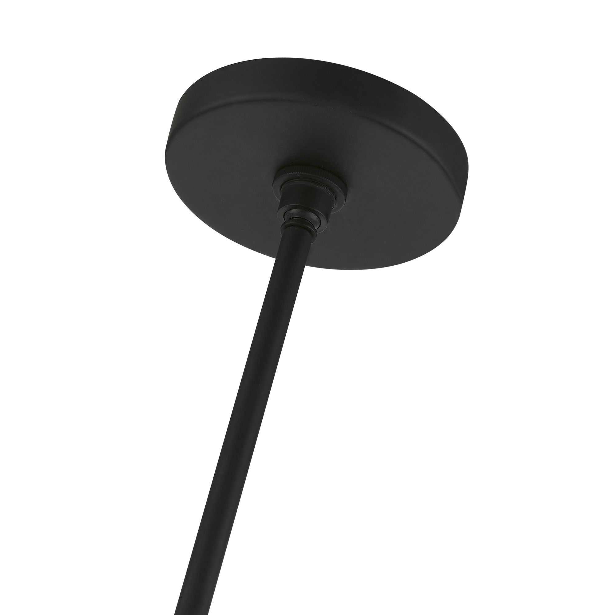 Uptown 8 Light Black Pendant Chandelier