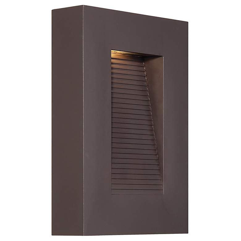 Image 1 Urban 10"H x 7"W 2-Light Outdoor Wall Light in Bronze