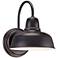 Urban Barn 11 1/4" High Bronze Indoor-Outdoor Wall Light