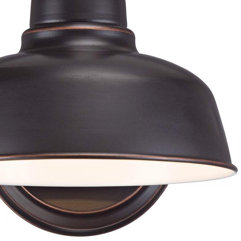 Image 4 Urban Barn 11 1/4" High Bronze Indoor-Outdoor Wall Light more views