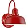 Urban Barn 11 1/4" High Red Indoor-Outdoor Wall Light