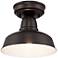 Urban Barn Collection 10 1/4" Wide Bronze Outdoor Ceiling Light