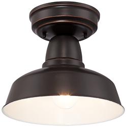 Urban Barn Collection 10 1/4&quot; Wide Bronze Outdoor Ceiling Light